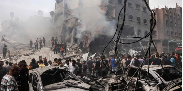 Israel Bombs Refugee Camp in Gaza, Killing Dozens