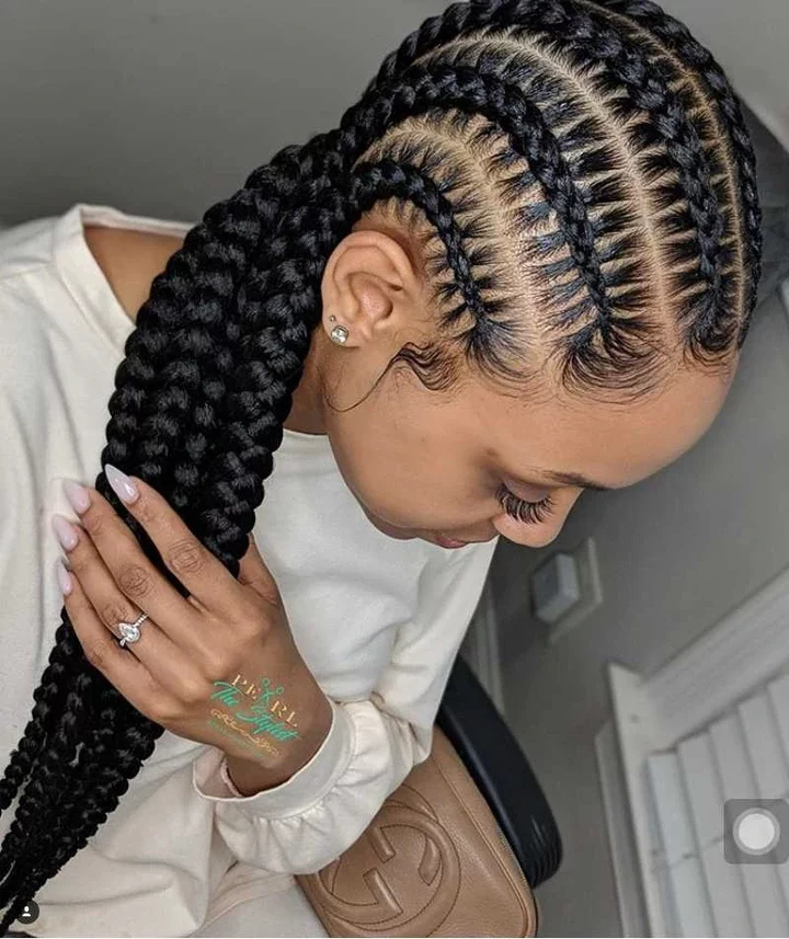 Charming And Breathtaking Ghana Weaving Braids for Stylish Fashionistas