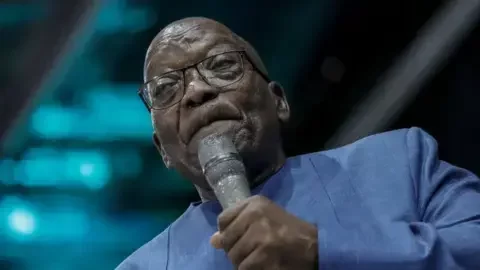 Former South African President Zuma involved in car crash