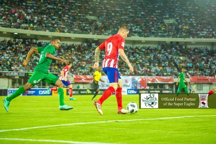 nigeria vs atletico madrid fernando torres