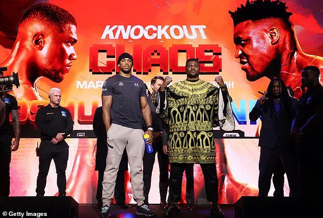 Francis Ngannou claims that Anthony Joshua doesn't 'have the strength' to win their highly-anticipated fight
