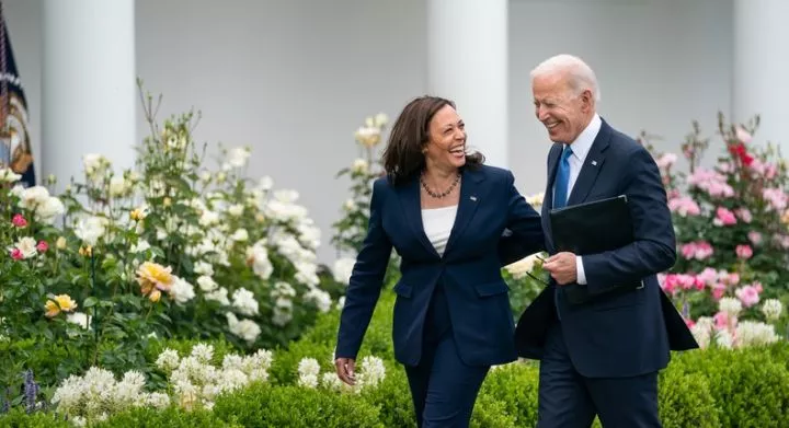 Biden urged to resign, install VP Kamala Harris as first female president