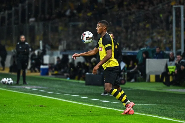 Anthony Martial of AEK FC plays during the Greek Super League 2024/2025, Matchday 13 match between AEK FC and Aris FC at OPAP Arena in Athens, Gree...