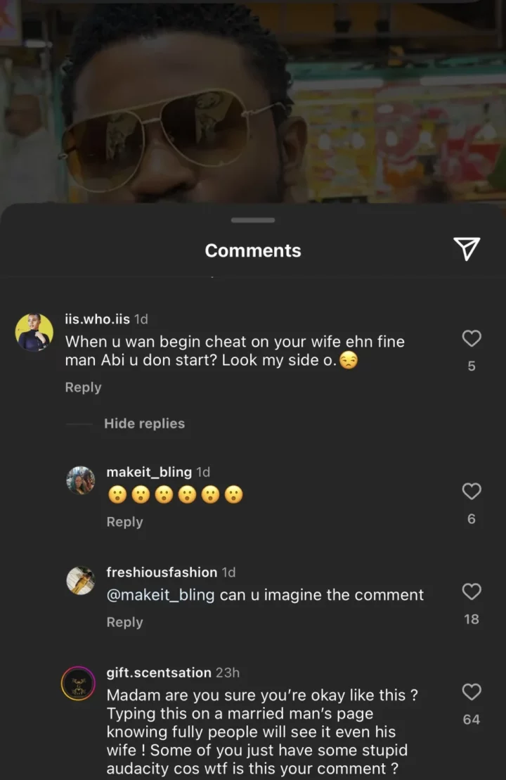 'When you start cheating abeg look my side' - Lady tells Stan Nze