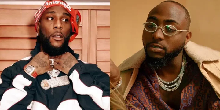Burna Boy shades Davido after an alleged 30BG fan accused him of being 'impotent'