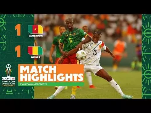 Cameroon 1 - 1 Guinea (Jan-15-2024) Africa Cup of Nations 2023 Highlights