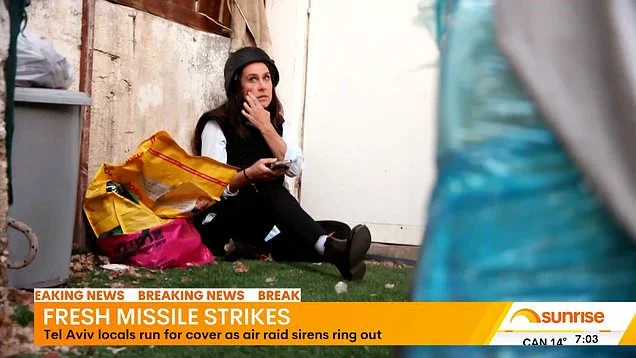 Aussie reporter flees Iranian missiles to a 'nonexistent' bunker