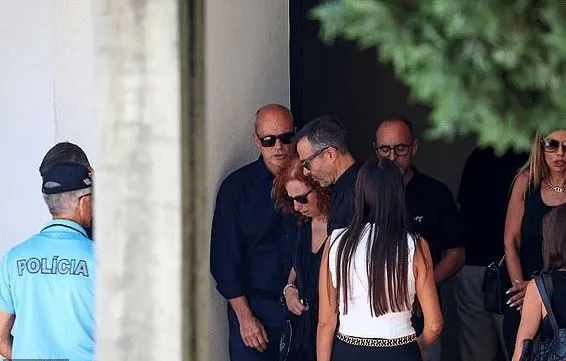 Photos Of Diogo Jota's Mother, Wife, And Grandfather Attending Footballer's Wake