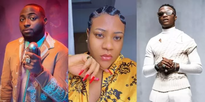 Davido reacts after Nkechi Blessing revealed reason behind his beef with Wizkid