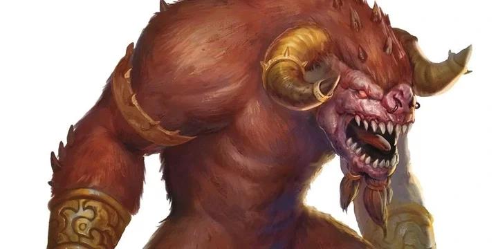 a goristro demon in D&D