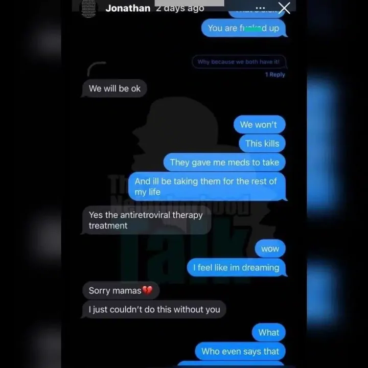 'We'll be okay' - Heartbroken lady shares man's insensitive reply to knowingly infecting her with HIV in US