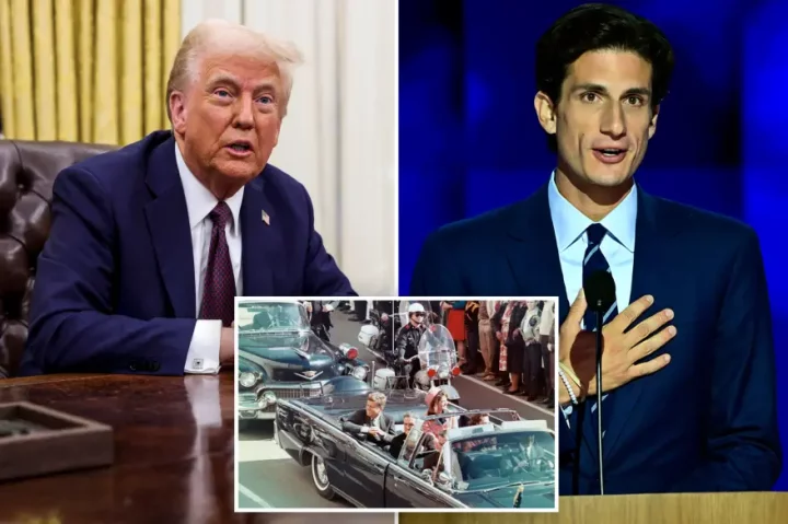 JFK's grandson Jack Schlossberg reacts to Trump's order to release files on the former US President's assassination