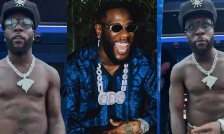 Burna Boy announces new favorite song recorded last night