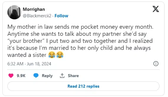 Lady married to an only child shares what her relationship with her mother-in-law is like