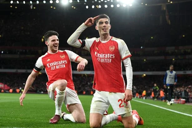 Kai Havertz earned the right to celebrate against Chelsea as he helped Arsenal hit five past Blues.