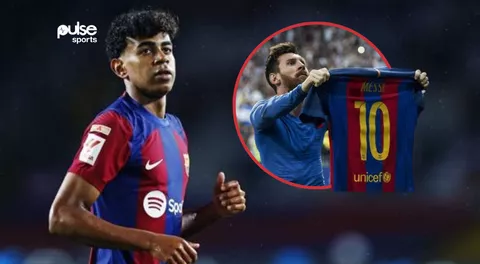 'It would be a source of pride' - Barcelona youngster Yamal ready to inherit Messi's iconic No.10 jersey