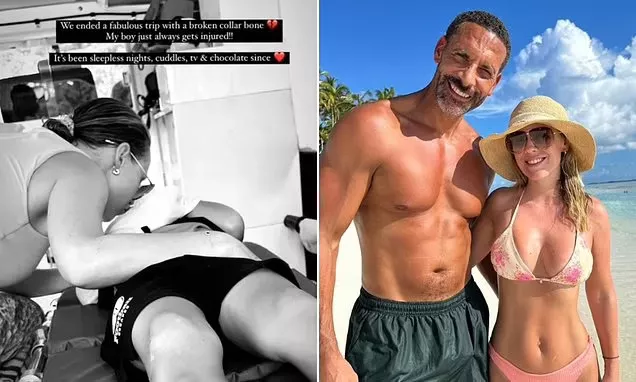 Football legend Rio Ferdinand's son rushed to hospital with horror injury during family trip to the Maldives