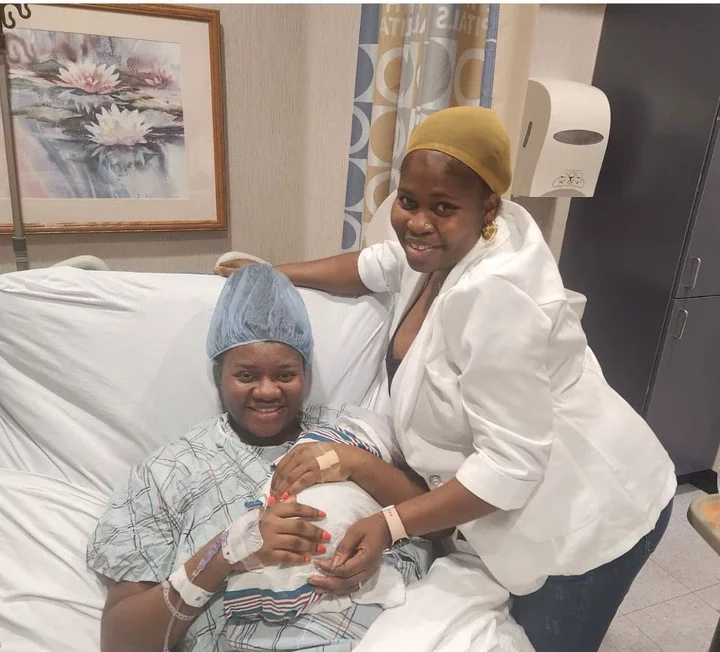 Actress Bukola Olatunji welcomes baby girl in US