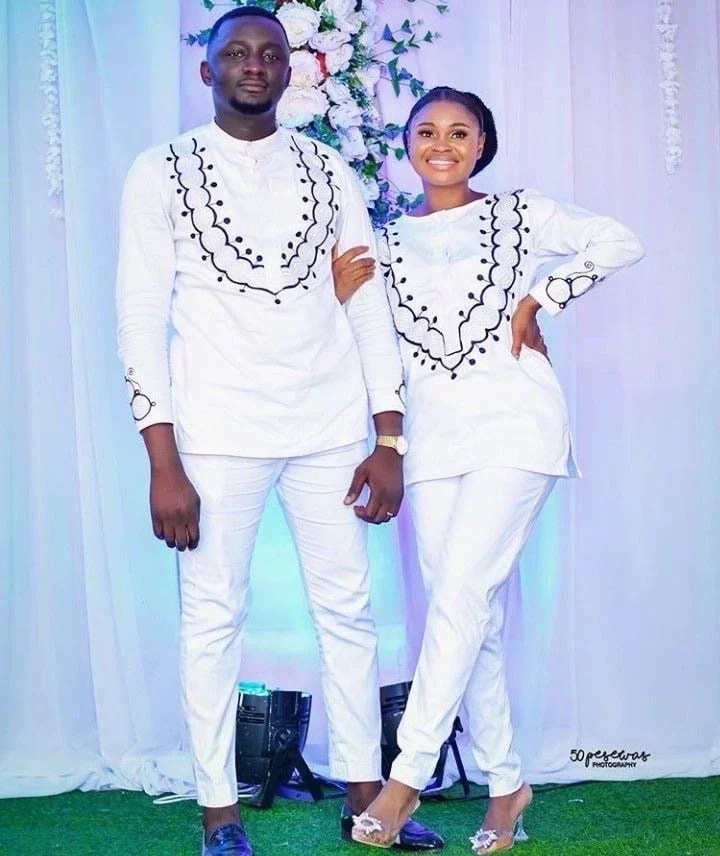 Beautiful Matching Outfits for African Couples.