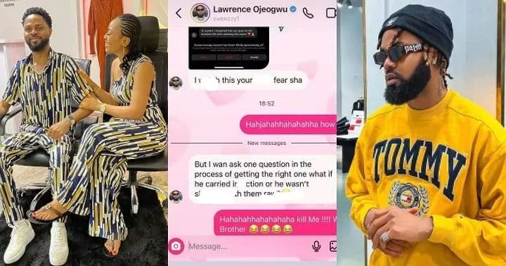 "Was he doing it with protection?" Regina Daniels' brother queries her in leaked chat, she responds