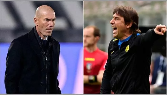 Zidane,Conte top names to replace embattled Ten Hag at Manchester United