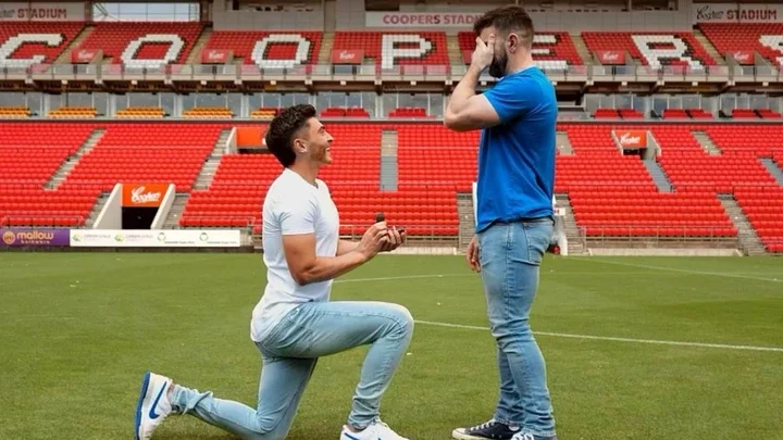 Football's first openly gay player, Josh Cavallo announces his engagement (photos)