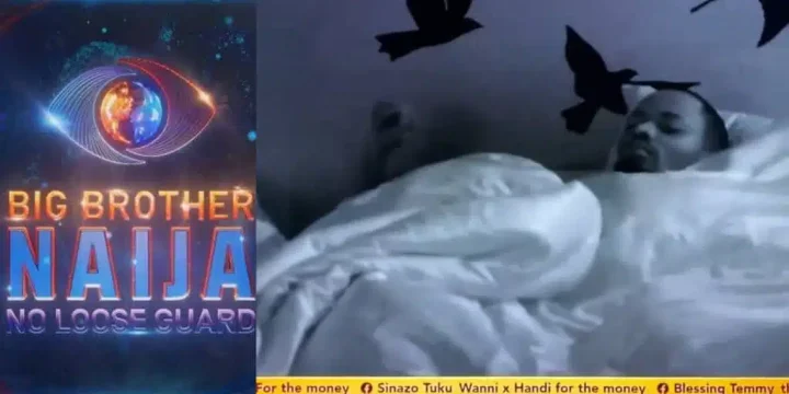 BBNaija: "Konji na bastard" - Kellyrae caught rubbing wife, Kassia's bum under the duvet