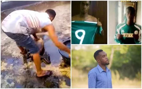 From football pitch to meat seller - Agonising story of ex-Nigeria international