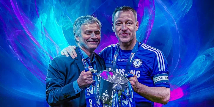 Jose Mourinho and John Terry