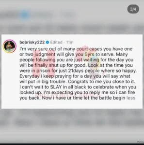 Enough Of Your Public Uneducated Display - Bobrisky Blasts VeryDarkman