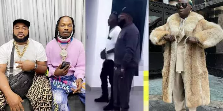 Naira Marley and Sam Larry spotted dancing to diss track Portable made for them