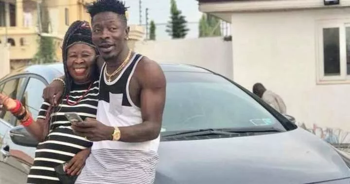 Shatta Wale's mother calls out son, claims he abandoned her