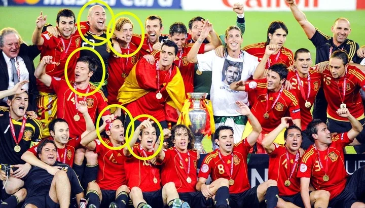 Spain 2008 Euro winners