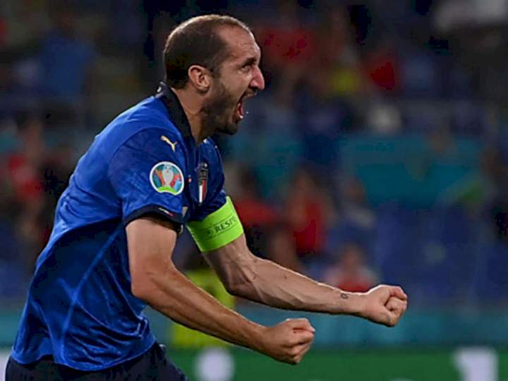 Euro 2020 final: I put a curse on Saka before penalty miss - Chiellini
