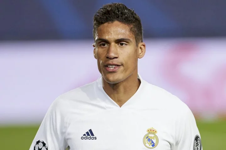 EPL: Varane's possible shirt number at Man Utd revealed