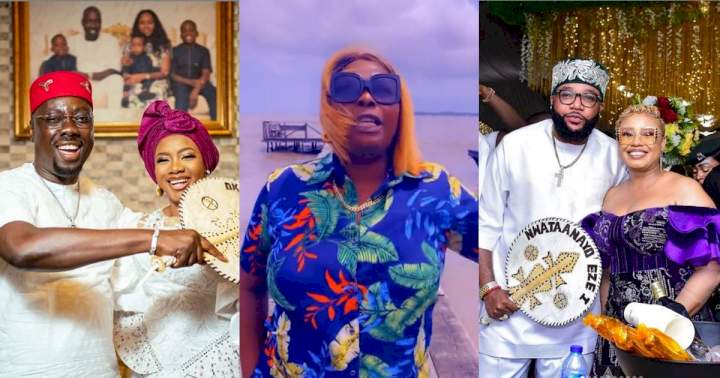 "You saw how they were spraying money, but didn't you see how they are treating their wives?" - Politician, Mama T queries men idolizing Obi Cubana and E-money (Video)