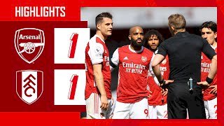 Arsenal 1 - 1 Fulham (Apr-18-2021) Premier League Highlights