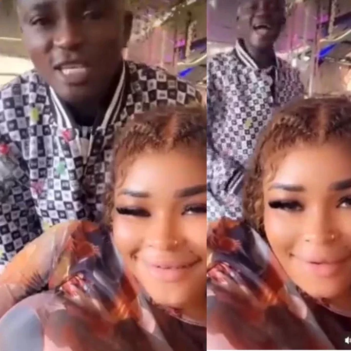 Late Alaafin of Oyo?s wife, Queen Dami, shares video of herself and Portable together a month after he seemingly confirmed rumors that they are dating