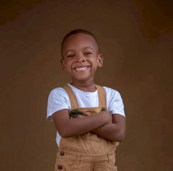 5-Year-Old 'Mummy Calm Down' Boy, Joins Nollywood, As He Bags First Movie Role As Son Of Eniola Badmus