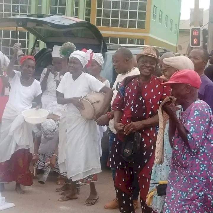 Delta community places curses on cultists and kidnappers (photos)