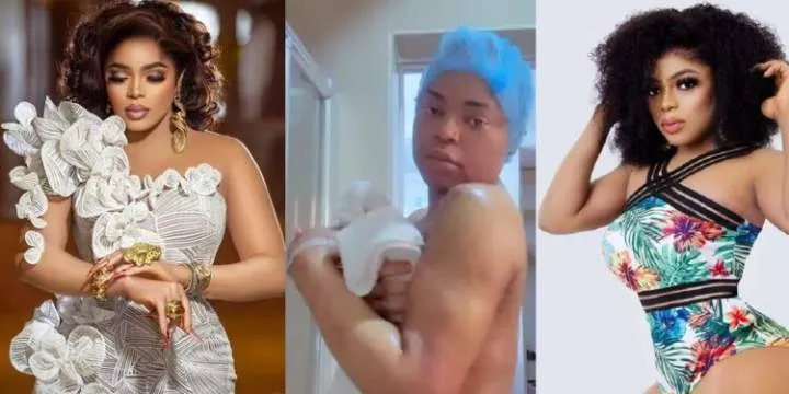 Bobrisky poses completely unclad in video as he shows off new derrière (Watch)