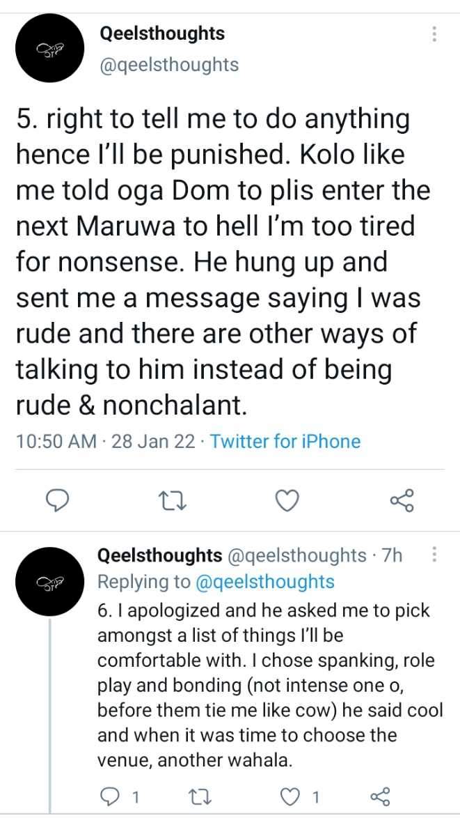 Lady narrates her experience after visiting a guy she met online