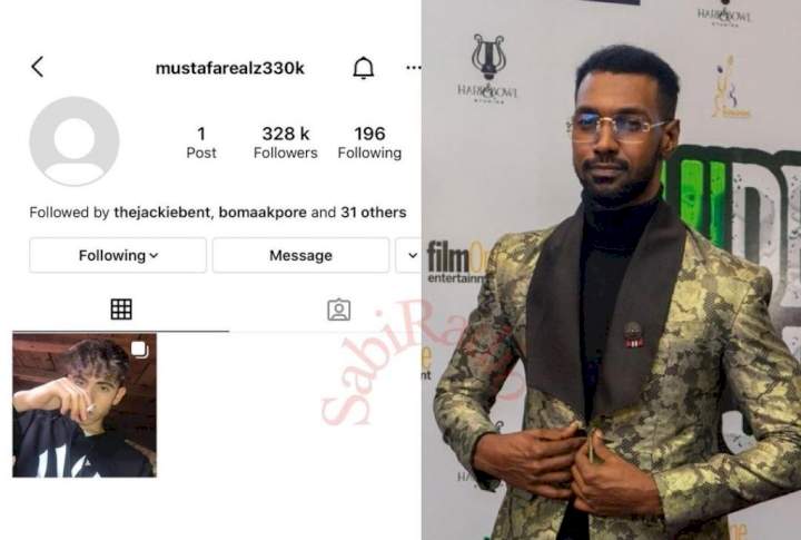 BBNaija: Yousef's Instagram account hacked at 328K followers