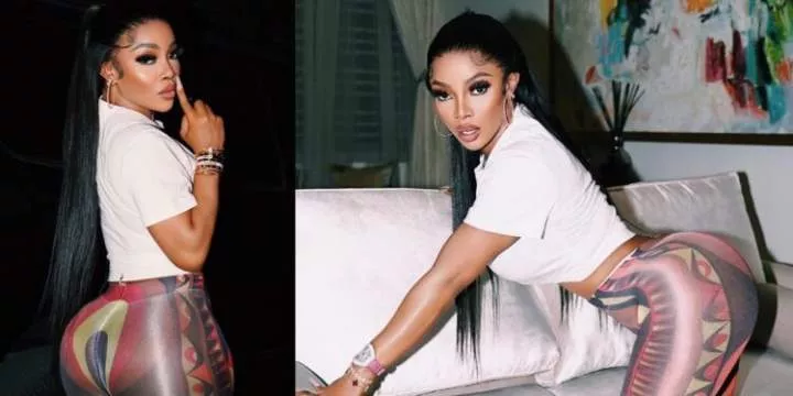 Media personality Toke Makinwa replies man who made unflattering remark about her derriere