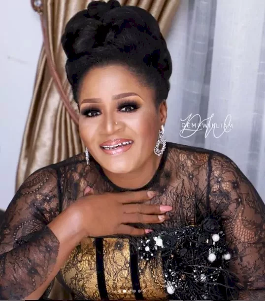 "I brought you close as a friend because I liked you, but you repaid me by sleeping with my husband" - Kazim Adeoti's wife, Oluwafunsho writes Mercy Aigbe