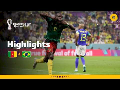 Cameroon 1  -  0 Brazil (Dec-02-2022) World Cup 2022 Highlights