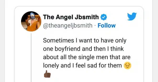 Why I can't stick to only one boyfriend - Angel Smith opens up