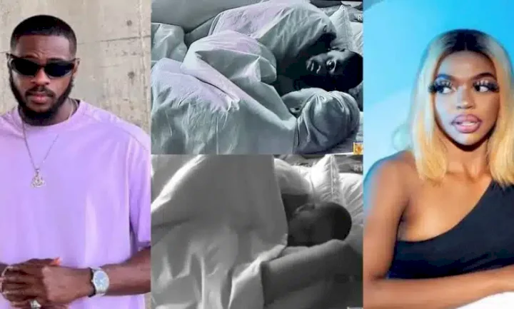 #BBTitans: Reactions as Khosi and Yemi lock lips less than 48 hours after show started (Video)