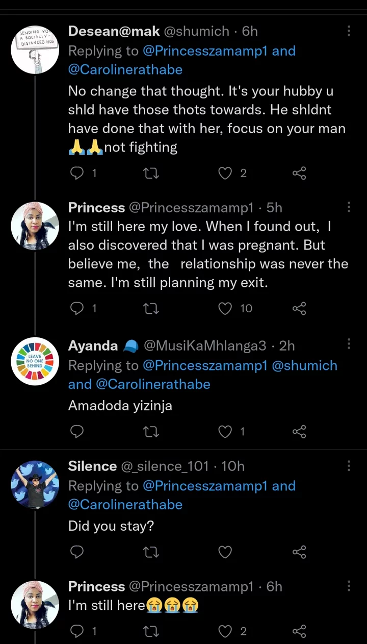 Lady shares her experience after confronting husband's business partner over affair with her husband