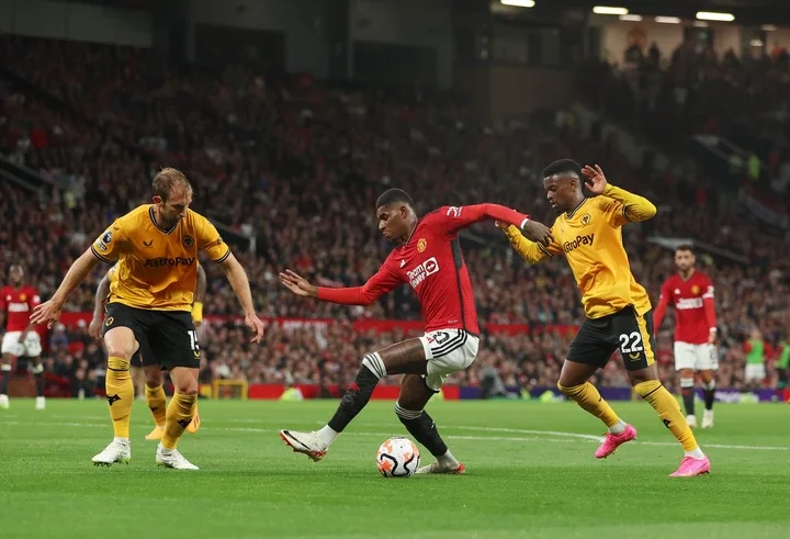 Marcus Rashford failed to make an impact